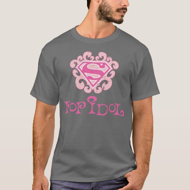 Camiseta Supergirl Pop Idol (Frente)