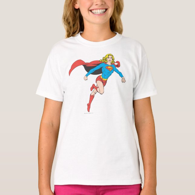 Camiseta Supergirl Pose 1 (Frente)