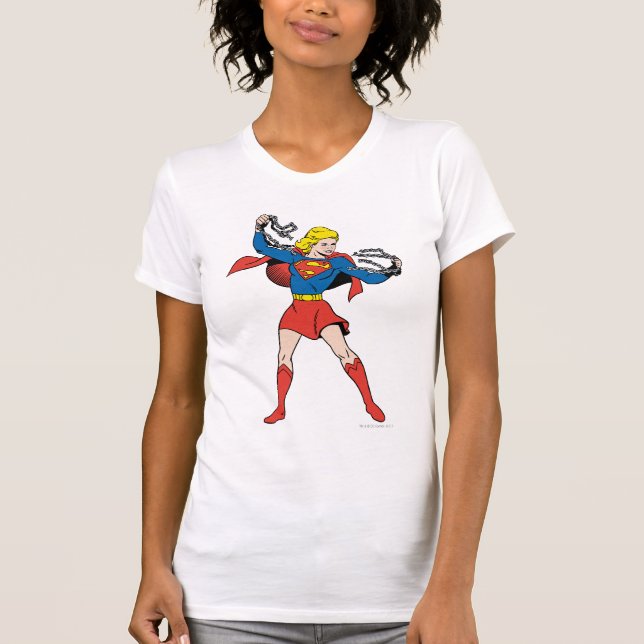 Camiseta Supergirl Pose 10 (Frente)