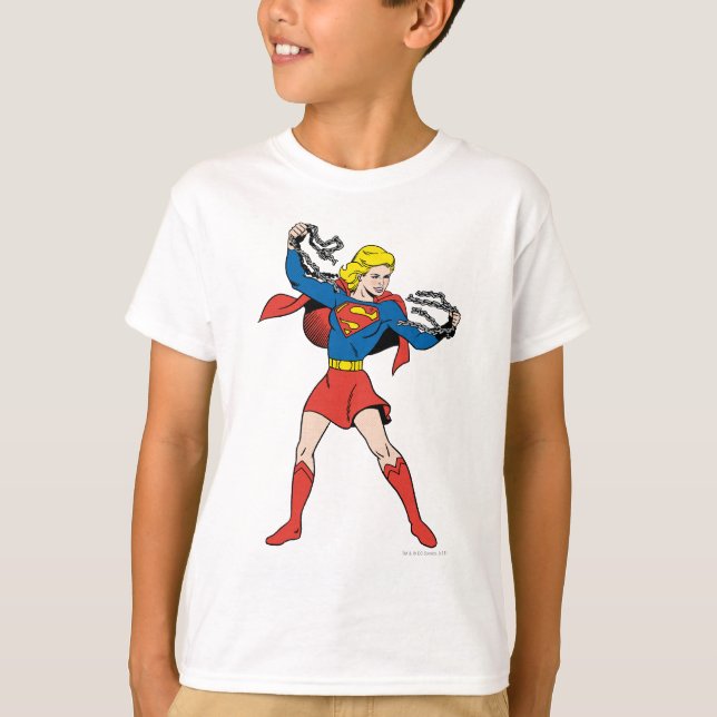 Camiseta Supergirl Pose 10 (Frente)