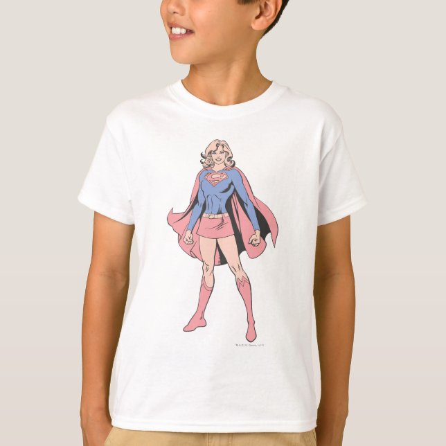 Camiseta Supergirl Pose 3 (Frente)