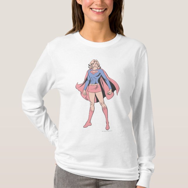 Camiseta Supergirl Pose 3 (Frente)