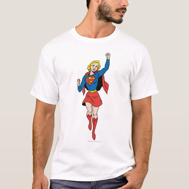 Camiseta Supergirl Pose 4 (Frente)