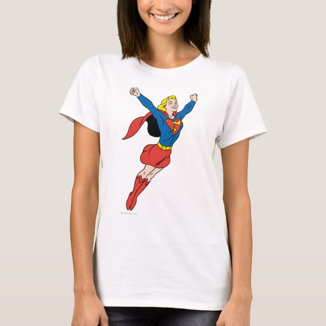 Camiseta Supergirl Pose 6 (Frente)