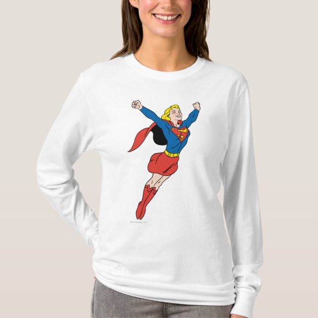 Camiseta Supergirl Pose 6 (Frente)
