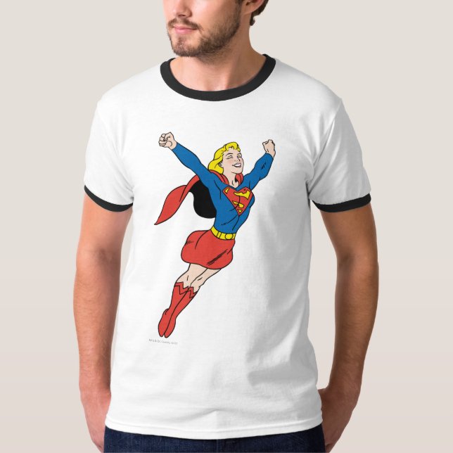 Camiseta Supergirl Pose 6 (Frente)
