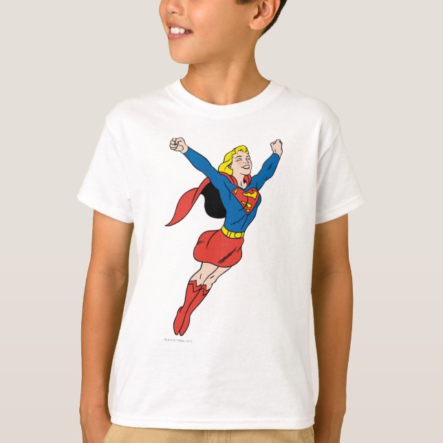 Camiseta Supergirl Pose 6 (Frente)