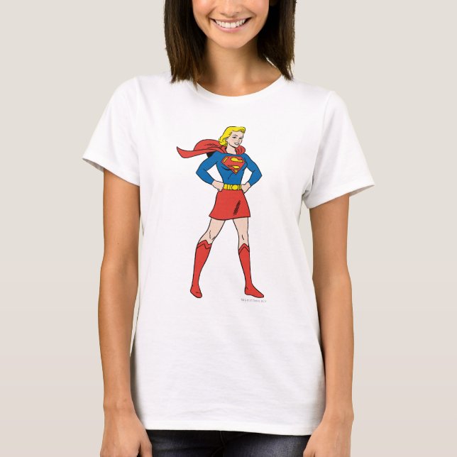 Camiseta Supergirl Pose 7 (Frente)