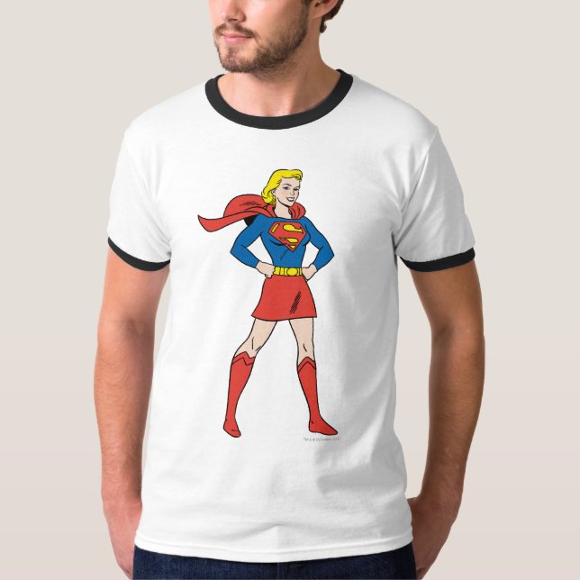 Camiseta Supergirl Pose 7 (Frente)