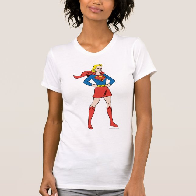 Camiseta Supergirl Pose 7 (Frente)