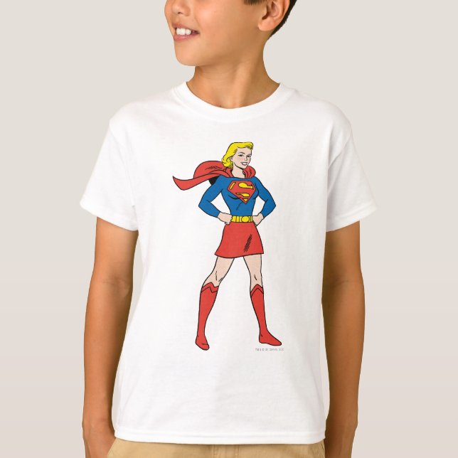 Camiseta Supergirl Pose 7 (Frente)