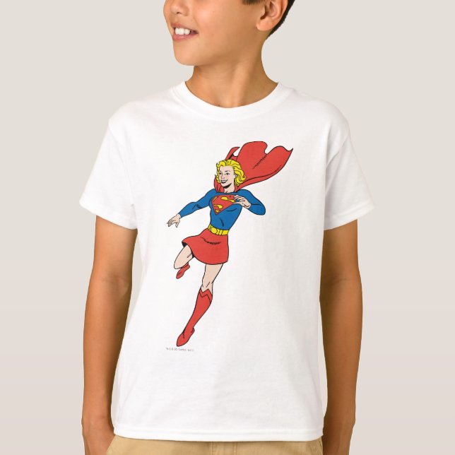 Camiseta Supergirl Pose 8 (Frente)