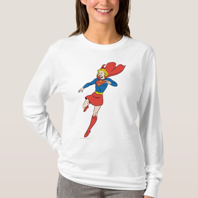 Camiseta Supergirl Pose 8 (Frente)