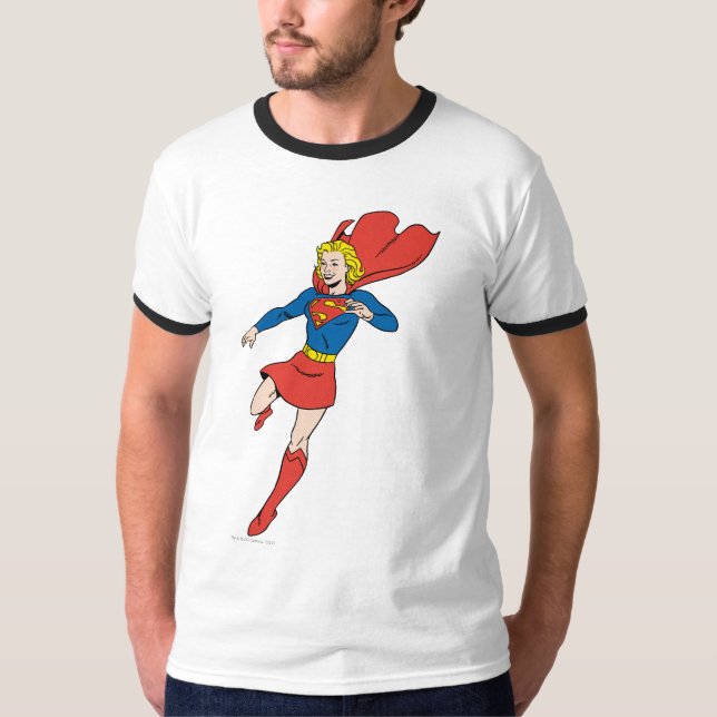 Camiseta Supergirl Pose 8 (Frente)