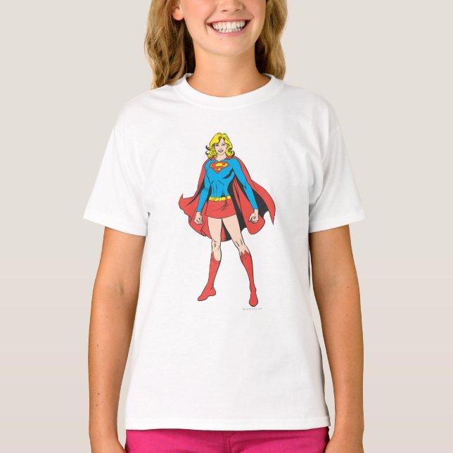 Camiseta Supergirl Poses (Frente)