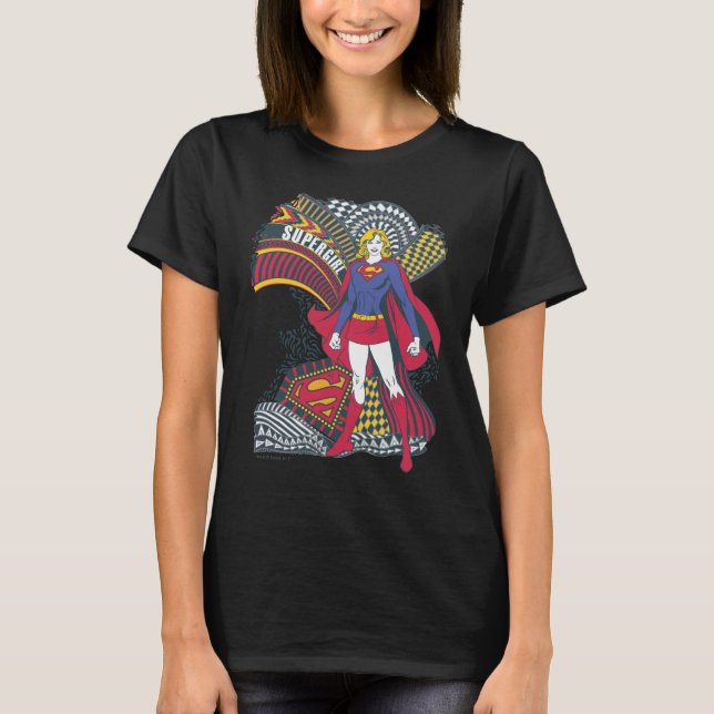 Camiseta Supergirl Random World 1 (Frente)