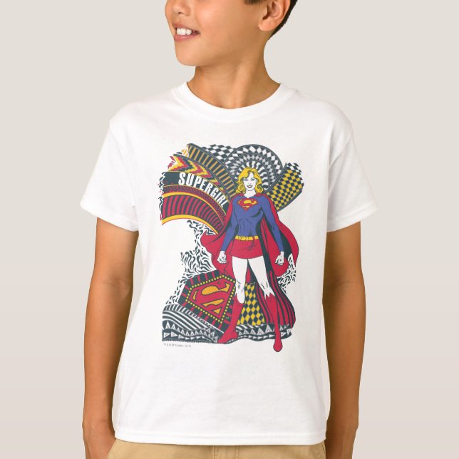 Camiseta Supergirl Random World 1 (Frente)