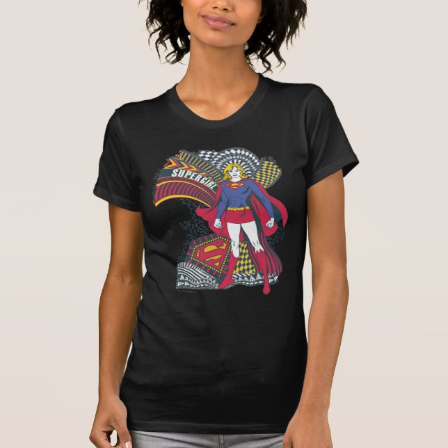 Camiseta Supergirl Random World 1 (Frente)