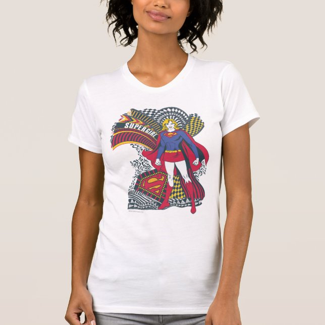 Camiseta Supergirl Random World 1 (Frente)