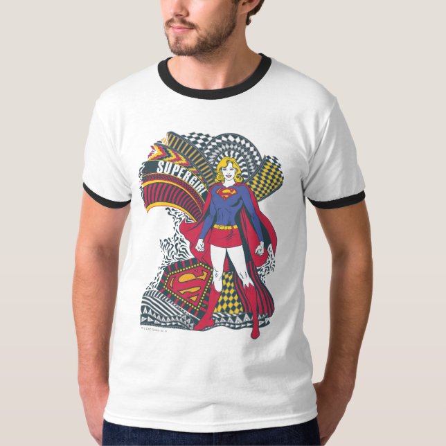 Camiseta Supergirl Random World 1 (Frente)