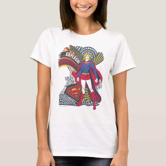Camiseta Supergirl Random World 1 (Frente)
