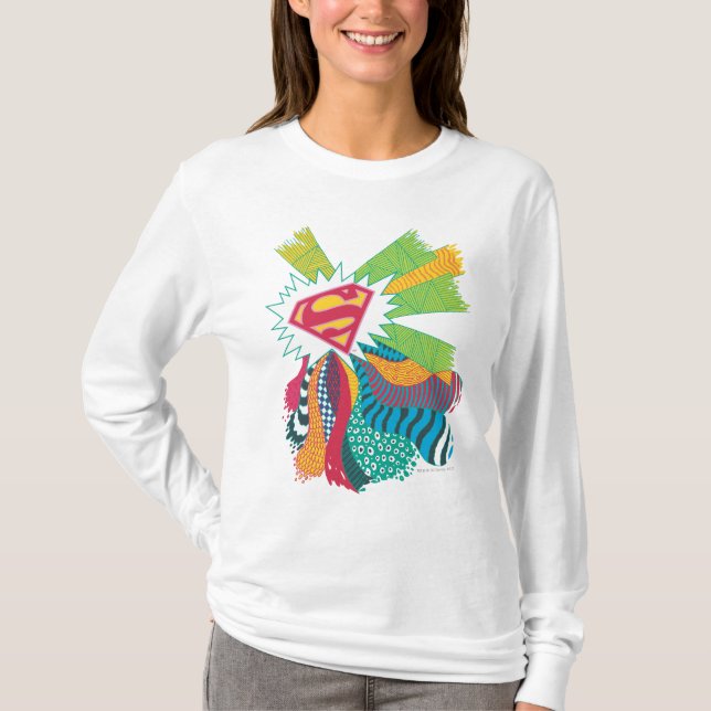 Camiseta Supergirl Random World 3 (Frente)