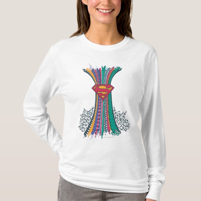 Camiseta Supergirl Random World 4 (Frente)