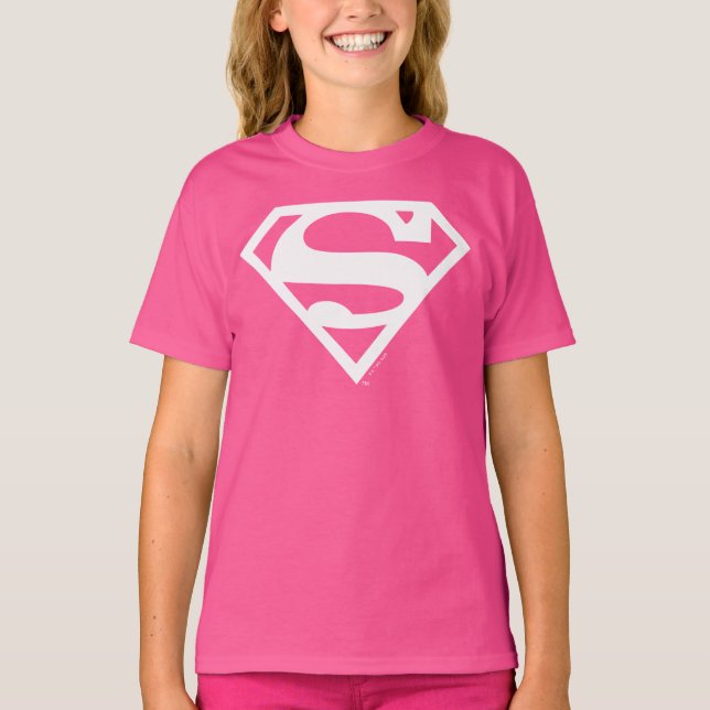 Camiseta Supergirl Solid S-Shield (Frente)