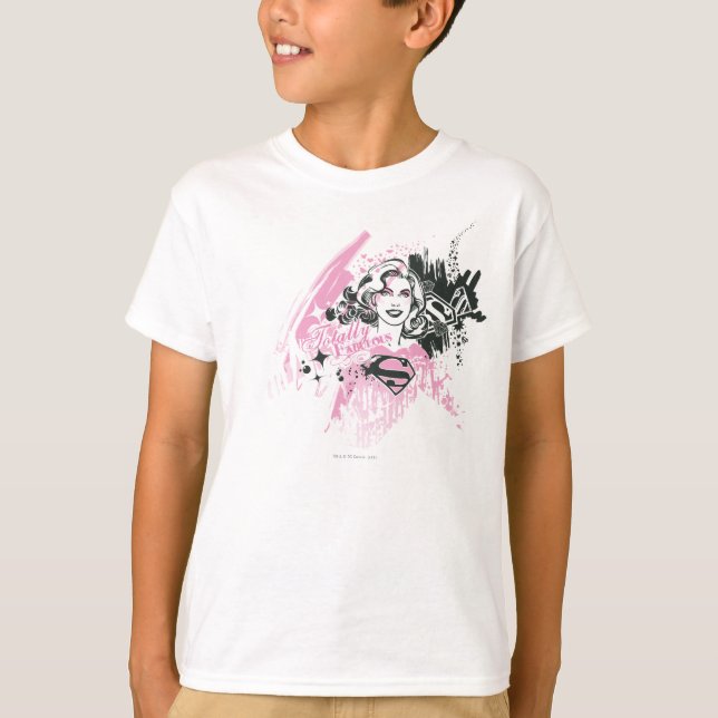 Camiseta Supergirl Totalmente Fabulosa (Frente)