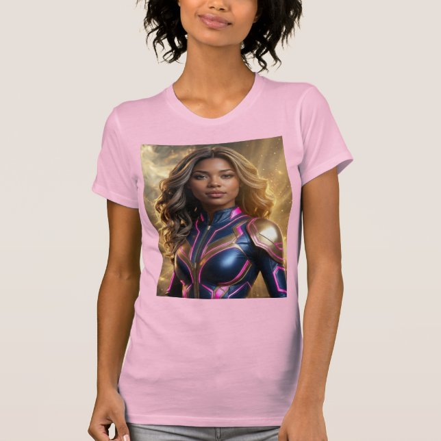 CAMISETA SUPERHERO - FANTASY SCI-FI (Frente)