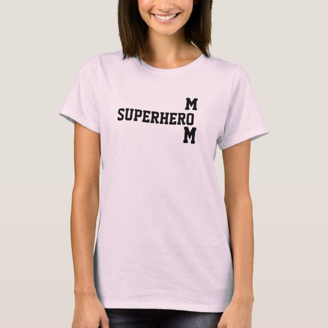 Camiseta SUPERHERO MOM tee (Frente)