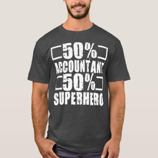Camiseta Superherói Contador