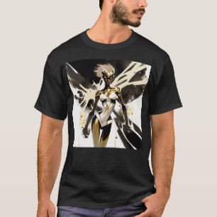 Camiseta Superheroína Da Luz