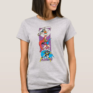Camiseta Superheroínas Em Ação