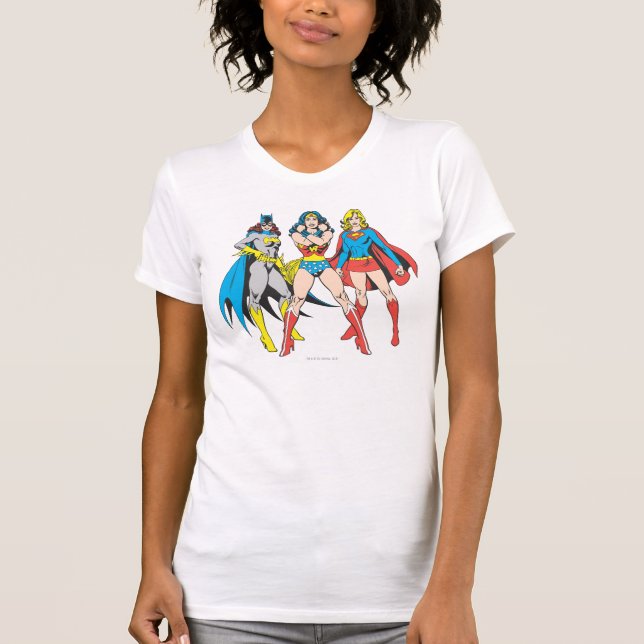 Camiseta Superheroínas Pose (Frente)