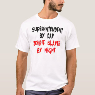 Camiseta Superintendente Zombie Slayer