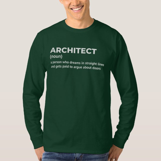 Camiseta Superior da Capa Longa dos Homens de Sátira de Def (Frente)