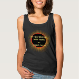 CAMISETA SUPERIOR DE TANQUE DO ECLIPSE 2017