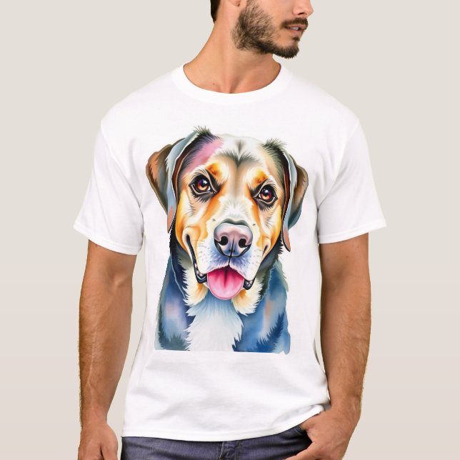 Camiseta superior do Puppy Lover (Frente)