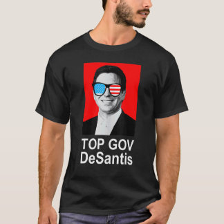 Camiseta Superior Governador Ron Desantis 12