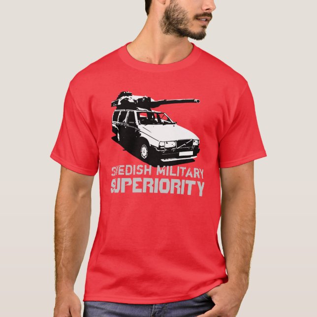 Camiseta Superiourity militar sueco (Frente)