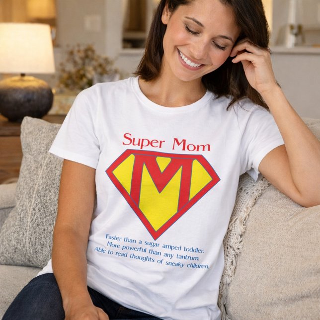 Camiseta Supermãe (Criador carregado)