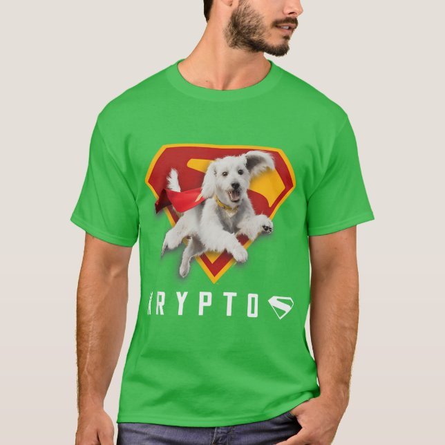 Camiseta Superman 2025 Movie Krypto Shield friends (Frente)