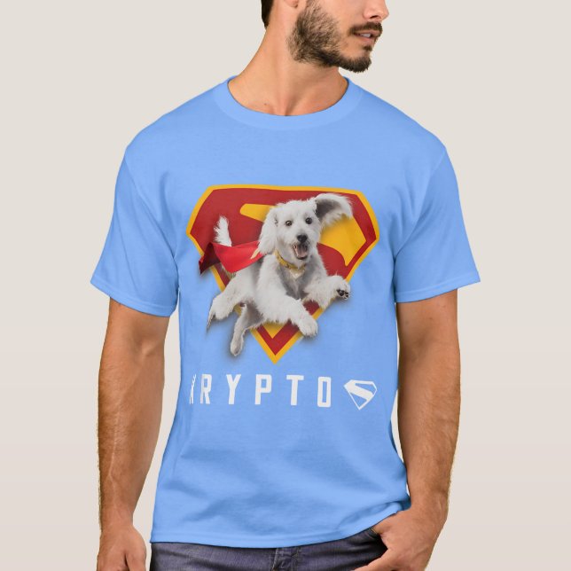 Camiseta Superman 2025 Movie Krypto Shield friends girl (Frente)