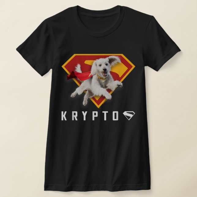 Camiseta Superman (2025 Movie) Krypto Shield T-Shirt (Postura )