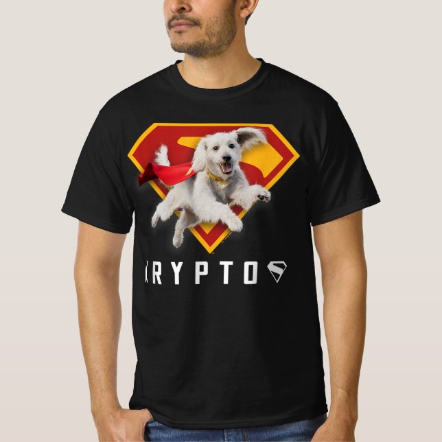 Camiseta Superman (2025 Movie) Krypto Shield T-Shirt (Frente)
