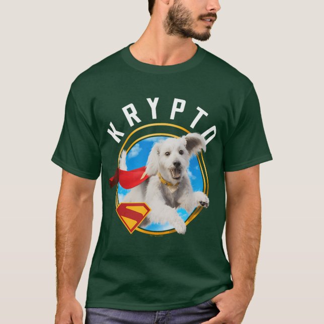 Camiseta Superman 2025 Movie Krypto Sky family (Frente)
