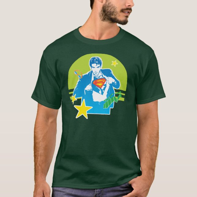 Camiseta Superman 80's Style (Frente)