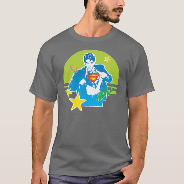 Camiseta Superman 80's Style (Frente)