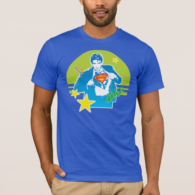 Camiseta Superman 80's Style (Frente)